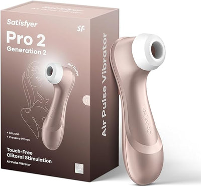 Satisfyer Pro 2 Vibrator Sex Toy | Adult Toys for Women | Suction and Clitoral Stimulation Vibrator | Vibrating Sexual Pleasure Device | Stimulation Vibrators | Female Wellness Tools | Woman Sextoy