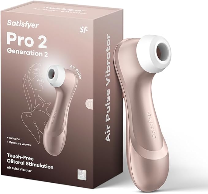Satisfyer Pro 2 Vibrator Sex Toy | Adult Toys for Women | Suction and Clitoral Stimulation Vibrator | Vibrating Sexual Pleasure Device | Stimulation Vibrators | Female Wellness Tools | Woman Sextoy
