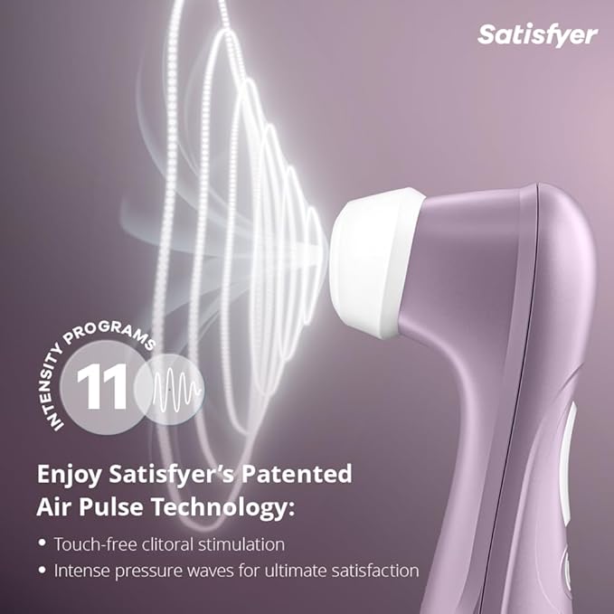 Satisfyer Pro 2 Vibrator Sex Toy | Adult Toys for Women | Suction and Clitoral Stimulation Vibrator | Vibrating Sexual Pleasure Device | Stimulation Vibrators | Female Wellness Tools | Woman Sextoy
