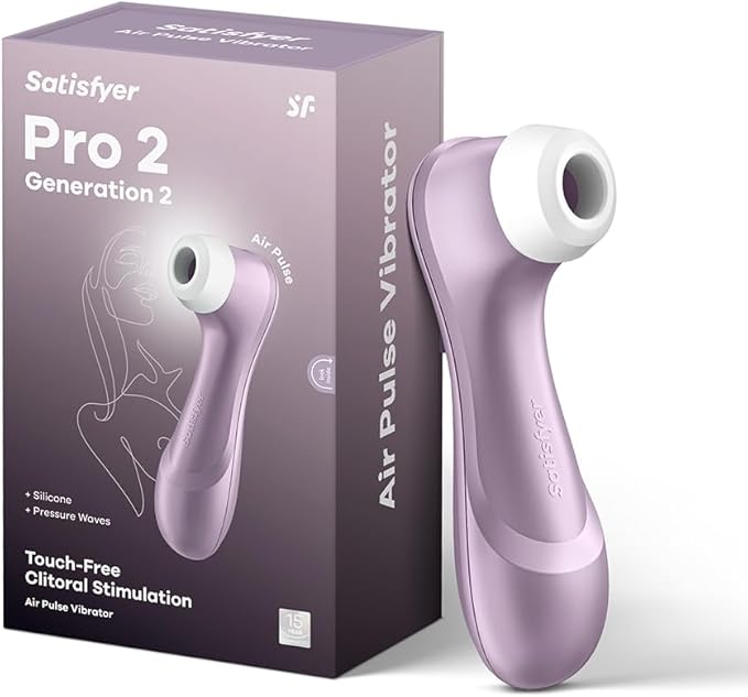 Satisfyer Pro 2 Vibrator Sex Toy | Adult Toys for Women | Suction and Clitoral Stimulation Vibrator | Vibrating Sexual Pleasure Device | Stimulation Vibrators | Female Wellness Tools | Woman Sextoy