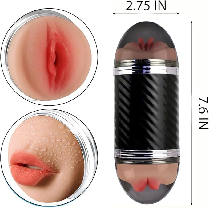 2 in1 Masturebastorfor Men Sucking Thrusting Machine Silicone Pocket Puzzy Realistic Masterburbatar Hands Free Adult Toys Mastusbar Male Masturebastor for Men Underwear 1028