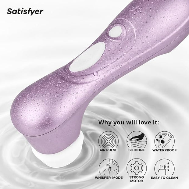 Satisfyer Pro 2 Vibrator Sex Toy | Adult Toys for Women | Suction and Clitoral Stimulation Vibrator | Vibrating Sexual Pleasure Device | Stimulation Vibrators | Female Wellness Tools | Woman Sextoy