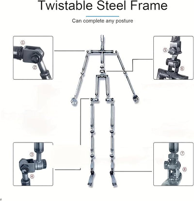 Sex Doll Life Size Silicon Adult Dolls, 4.12FT Sexy TPE Silicone Love Doll, Full Body Female Torso Doll Adult Toys with Big Boobs Butt Ass