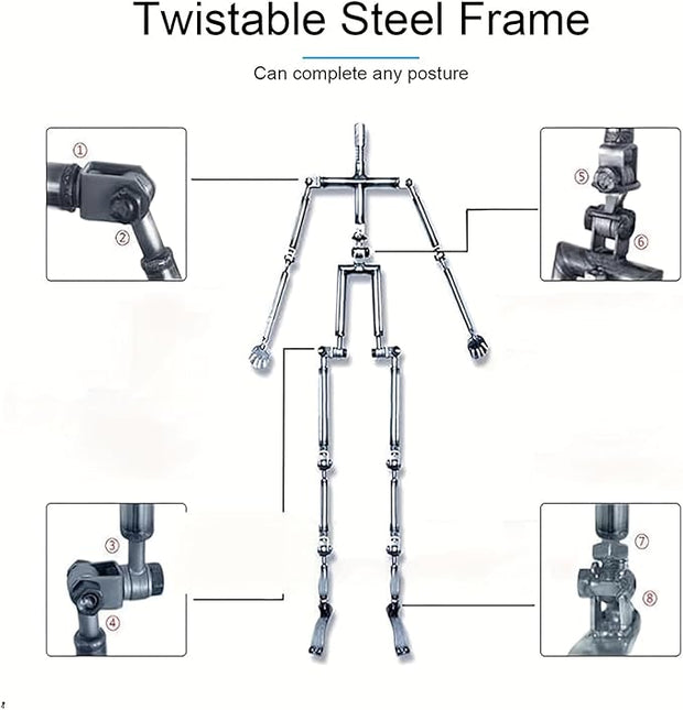 Sex Doll Life Size Silicon Adult Dolls, 4.12FT Sexy TPE Silicone Love Doll, Full Body Female Torso Doll Adult Toys with Big Boobs Butt Ass