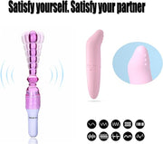 Sex Toys BDSM Restraints Anal Plug Toys, 35Pcs Kit Bondage Gear and Accessories, Sex Toy Set Sex Kits Sexual Pleasure Tools for Women and Men