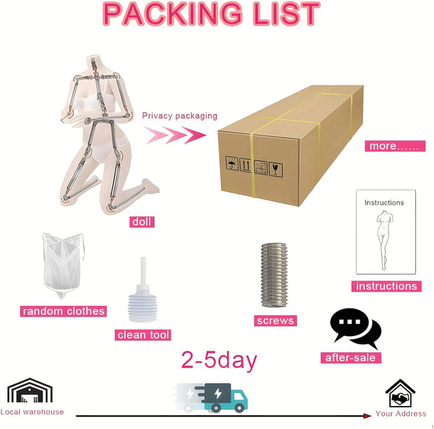 Sex Doll for Men TPE Silicone Dolls, Full Size sexdolls Realistic Male Masturbator with Big Boobs, 4.86FT/74LB with 3D Realistic Tunnels Life Size Mens Sex Toy with Standing Feet Function