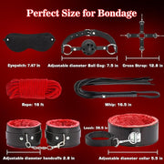 Bondage Restraints for Adult Toys, 12 Pcs Bondage Gear and Accessories Sex Toys for Women and Couples