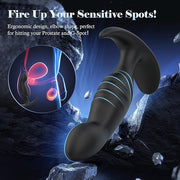 4PCS Anal Plug Adult Sex Toys, Silicone Butt Plug Set for Beginners, Advanced Users, Anal Dildo Training Kit Sex Toys for Man, Women and Couple with Flared Base Prostate Toys