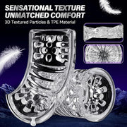 EINSEO AI Sync Male Masturbator Sex Toys for Men - Adult Toy Male Sex Toys with 7 Thrusting & 7 Rotating Modes, Pocket Pussy Hands Free Sex Machine LCD Display with Visual Window & Mounting Base