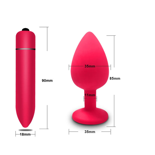 Mini Bullet Anal Vibrator