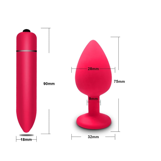 Mini Bullet Anal Vibrator