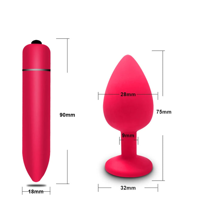 Mini Bullet Anal Vibrator
