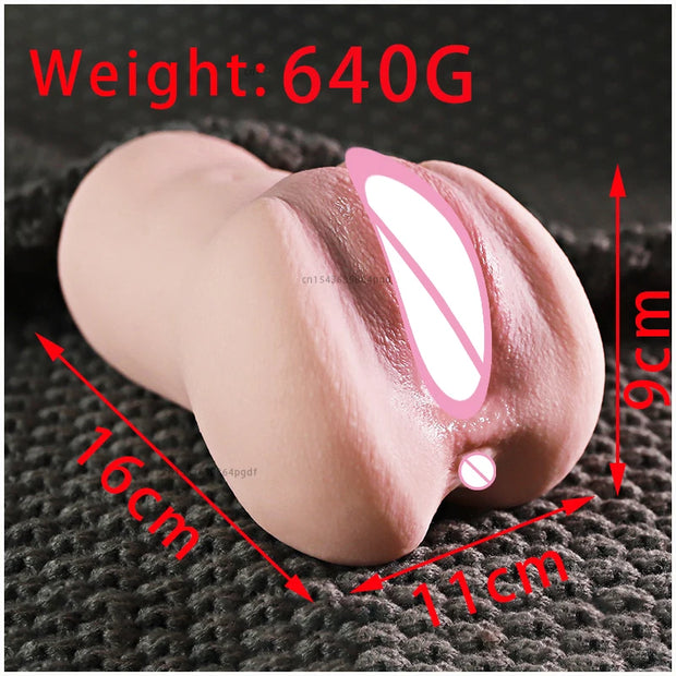 3D Realistic Vagina Male Masturbator