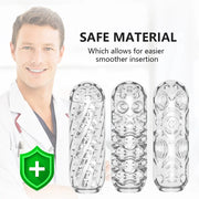 Telescopic Rotating Soft Pussy Masturbator