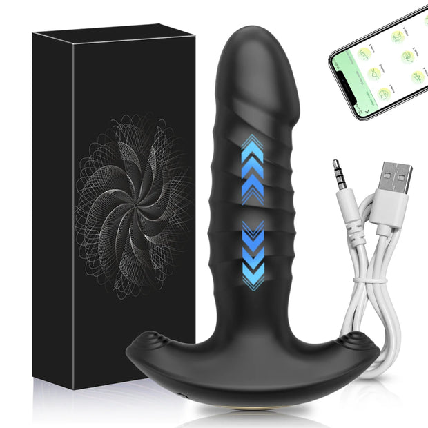 APP Thrusting Anal Vibrator