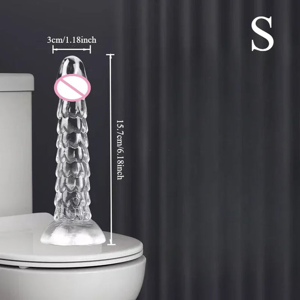 23cm Dragon Suction Dildo