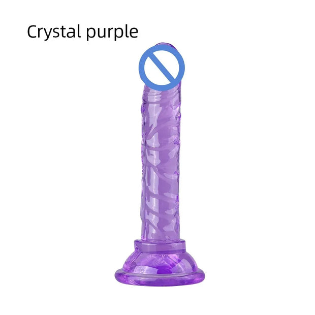 Realistic Mini Jelly Silicone Dildo