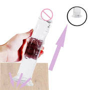 Big Realistic Suction Cup Jelly Dildo
