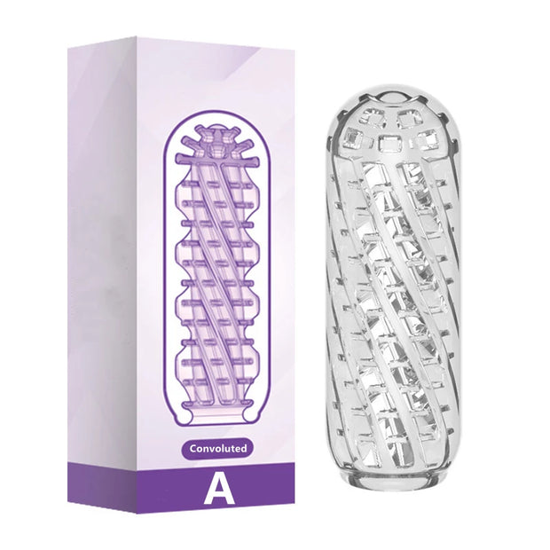 Telescopic Rotating Soft Pussy Masturbator
