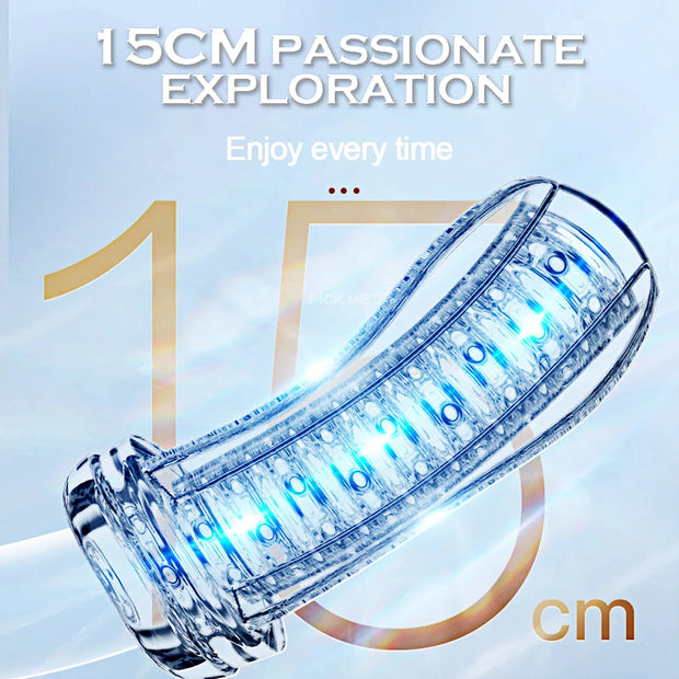 Transparent Soft Vagina Pocket Masturbator