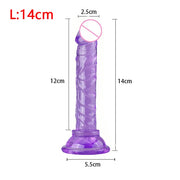 Realistic Crystal Jelly Dildos