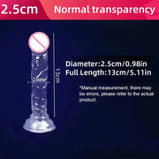 Transparent Jelly Penis Suction Cup Dildo