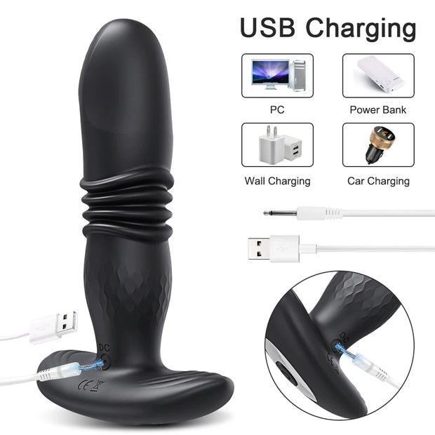 APP Bluetooth Vibrating Anal Plug
