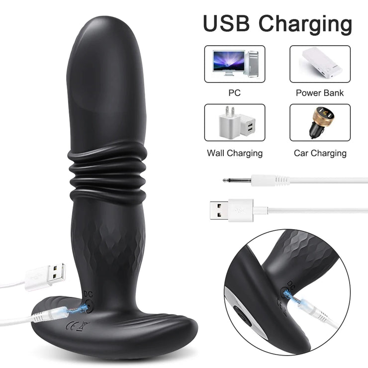 APP Bluetooth Vibrating Anal Plug