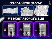 7 Thrusting Rotating Modes Masturbator