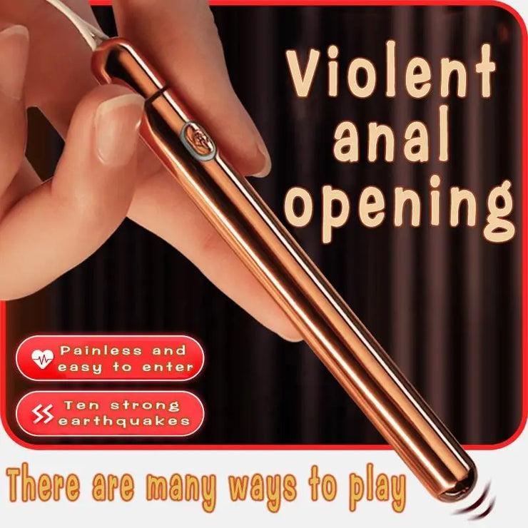 10 Speeds Slim Anal Vibrator