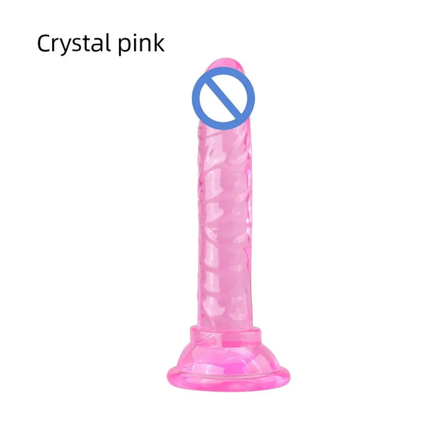 Realistic Mini Jelly Silicone Dildo