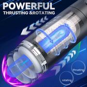 Automatic Telescopic Rotating Masturbator