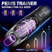 7 Thrusting Rotating Modes Masturbator