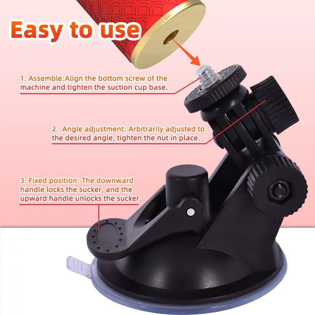 Anal Play Thrusting Dildo Vibrator