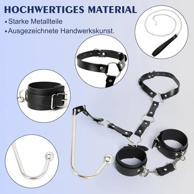 Complete Anal Plug Hook Bondage Kit