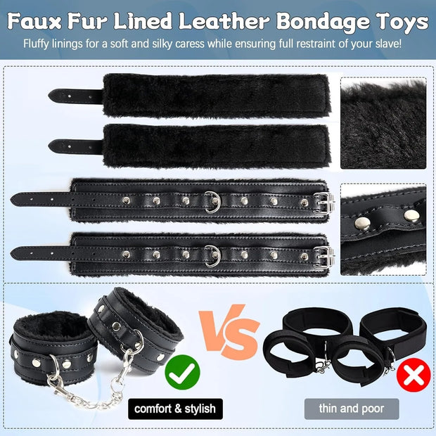 Deluxe Erotic Bondage Toy Kit