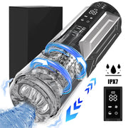 Telescopic Rotation Masturbator Cup