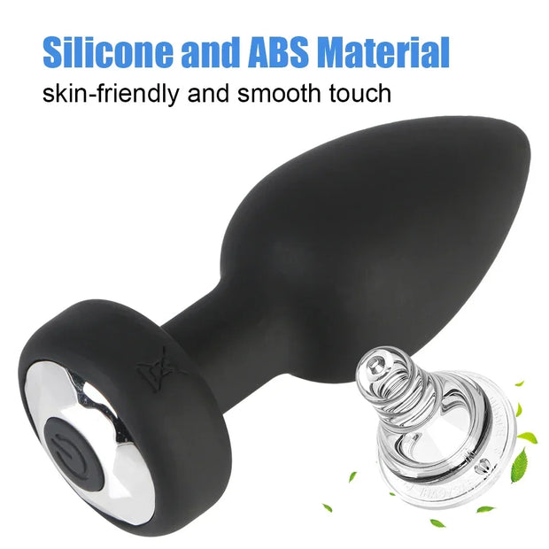 APP Remote Control Anal Plug Prostate Vibrator