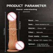 Remote Control Rotation Realistic Dildo