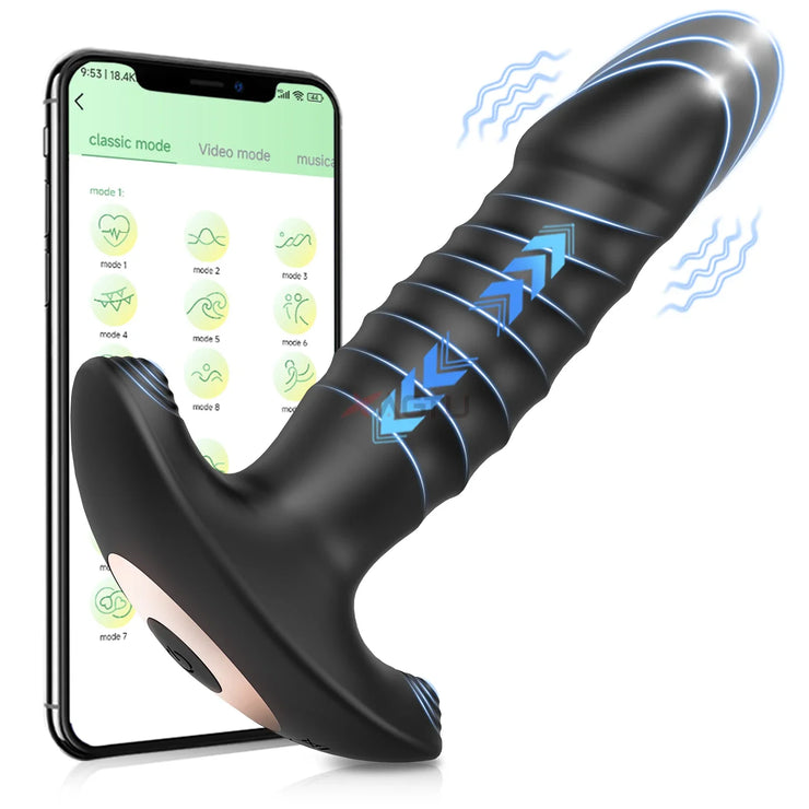 APP Thrusting Anal Vibrator