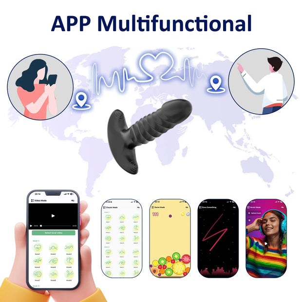 APP Thrusting Anal Vibrator