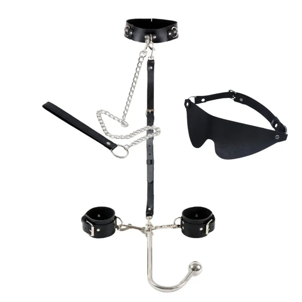 Complete Anal Plug Hook Bondage Kit
