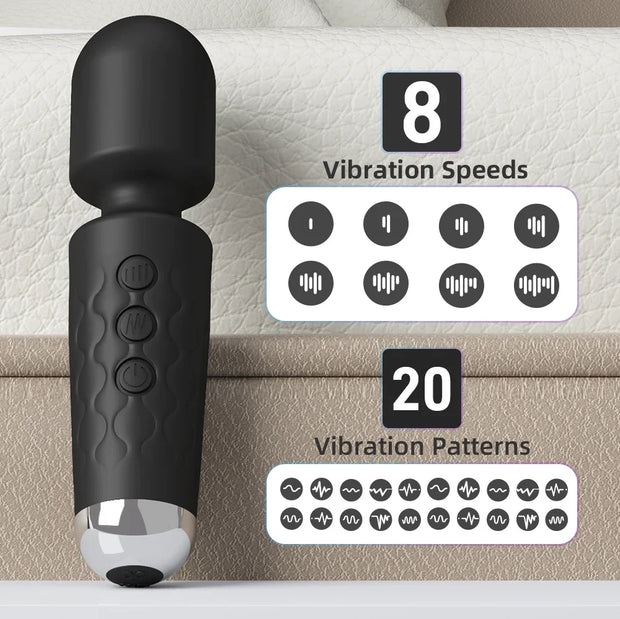 20 Speeds Powerful AV Vibrator