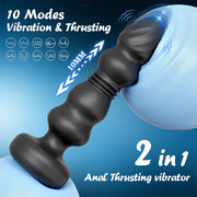Thrusting Vibrating Anal Plug