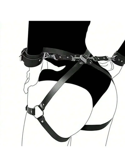 Deluxe Leather Bondage Kit