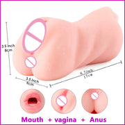 3D Realistic Vagina Male Masturbator