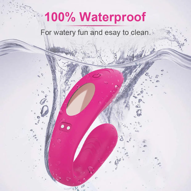 U Shape Wireless Remote Control Clitoris Vibrator