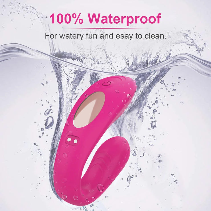 U Shape Wireless Remote Control Clitoris Vibrator