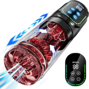 Telescopic Rotation Masturbator Cup
