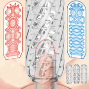 Telescopic Rotating Soft Pussy Masturbator